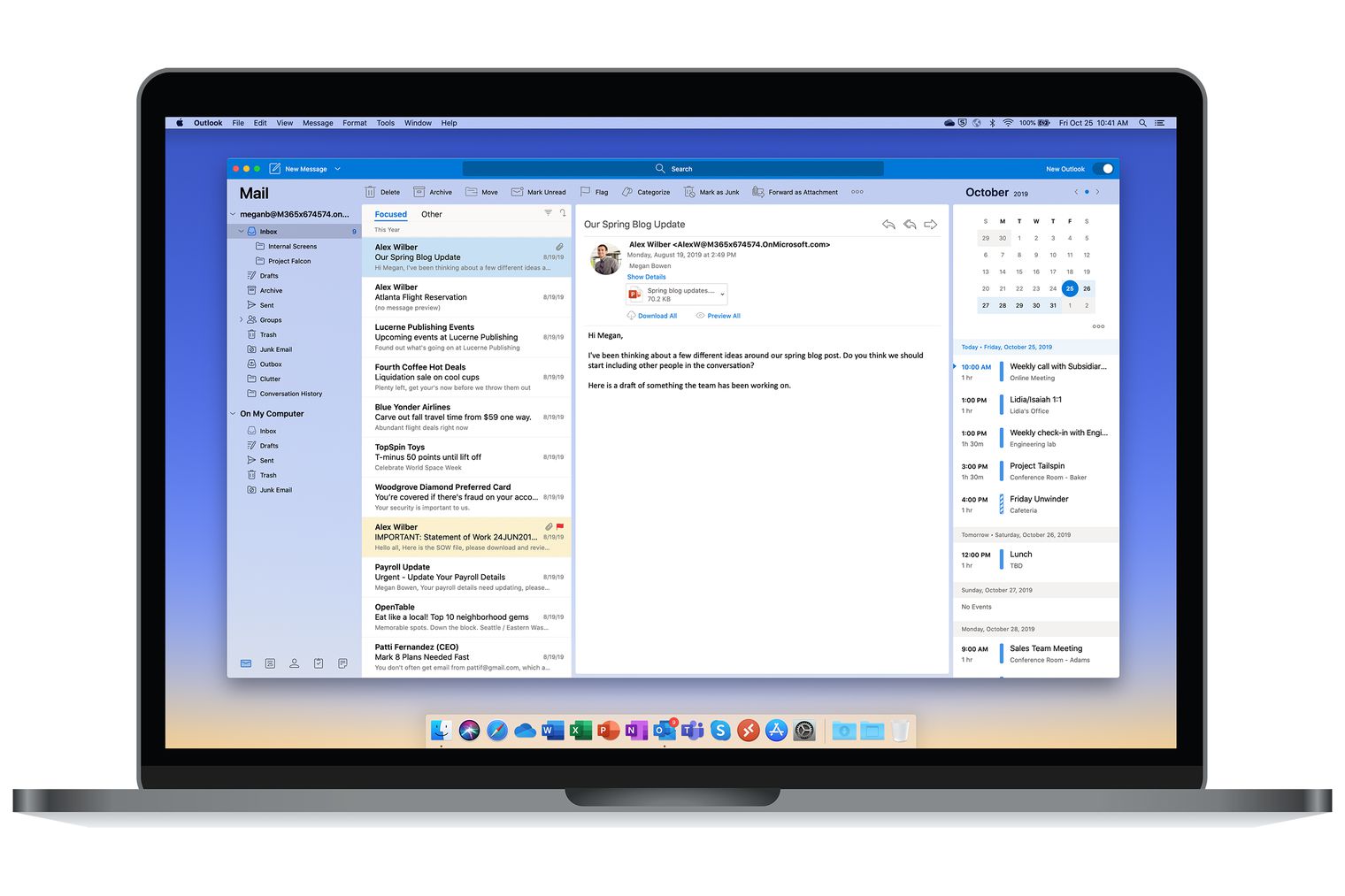Microsoft Outlook Update For Macos Mojave